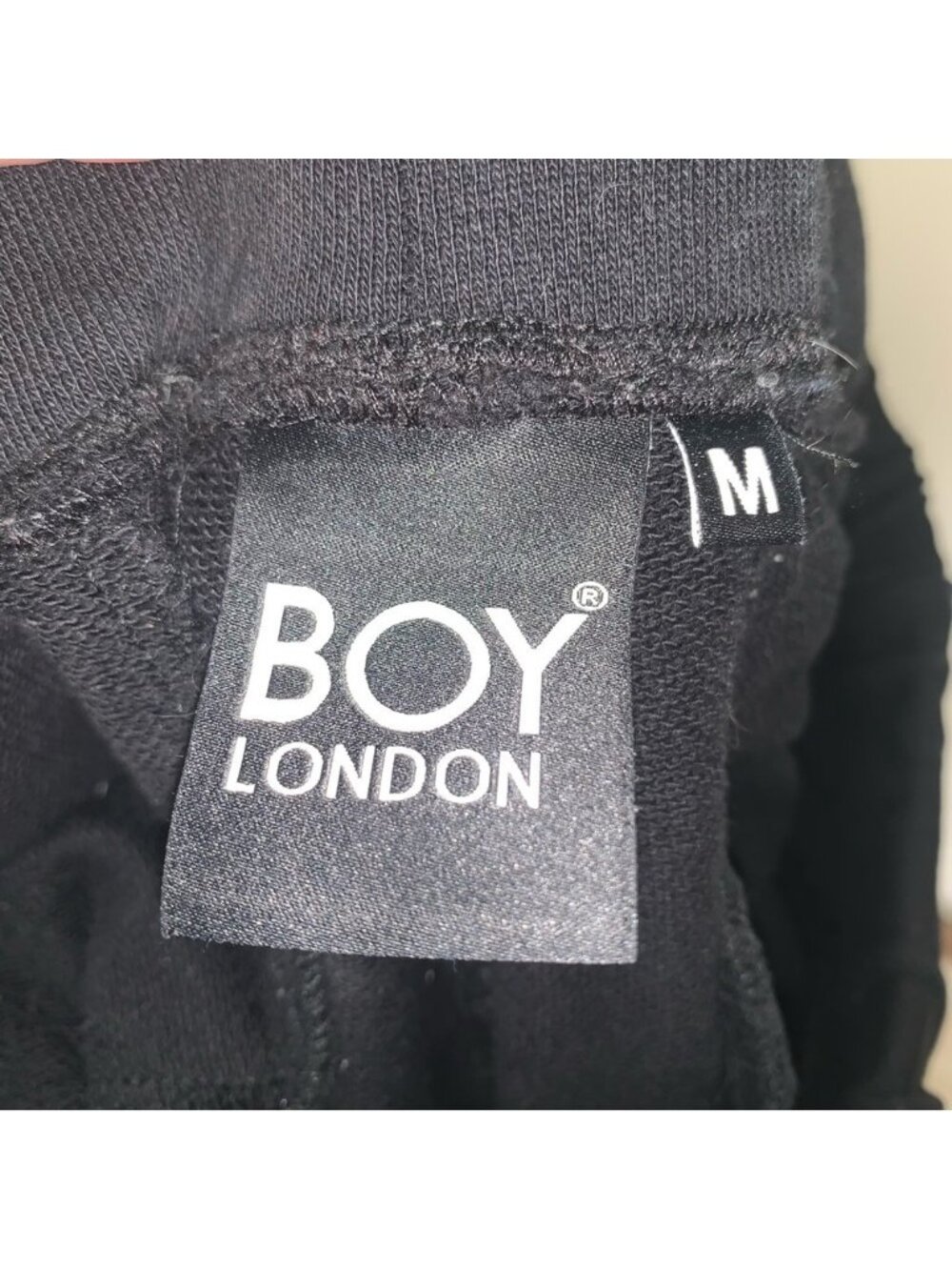 Boy London Rare Monogram Black White Sweat Pants Joggers M - Picture 5 of 15